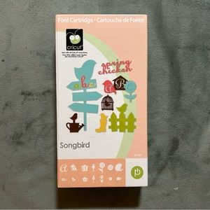 Cricut SONGBIRD font